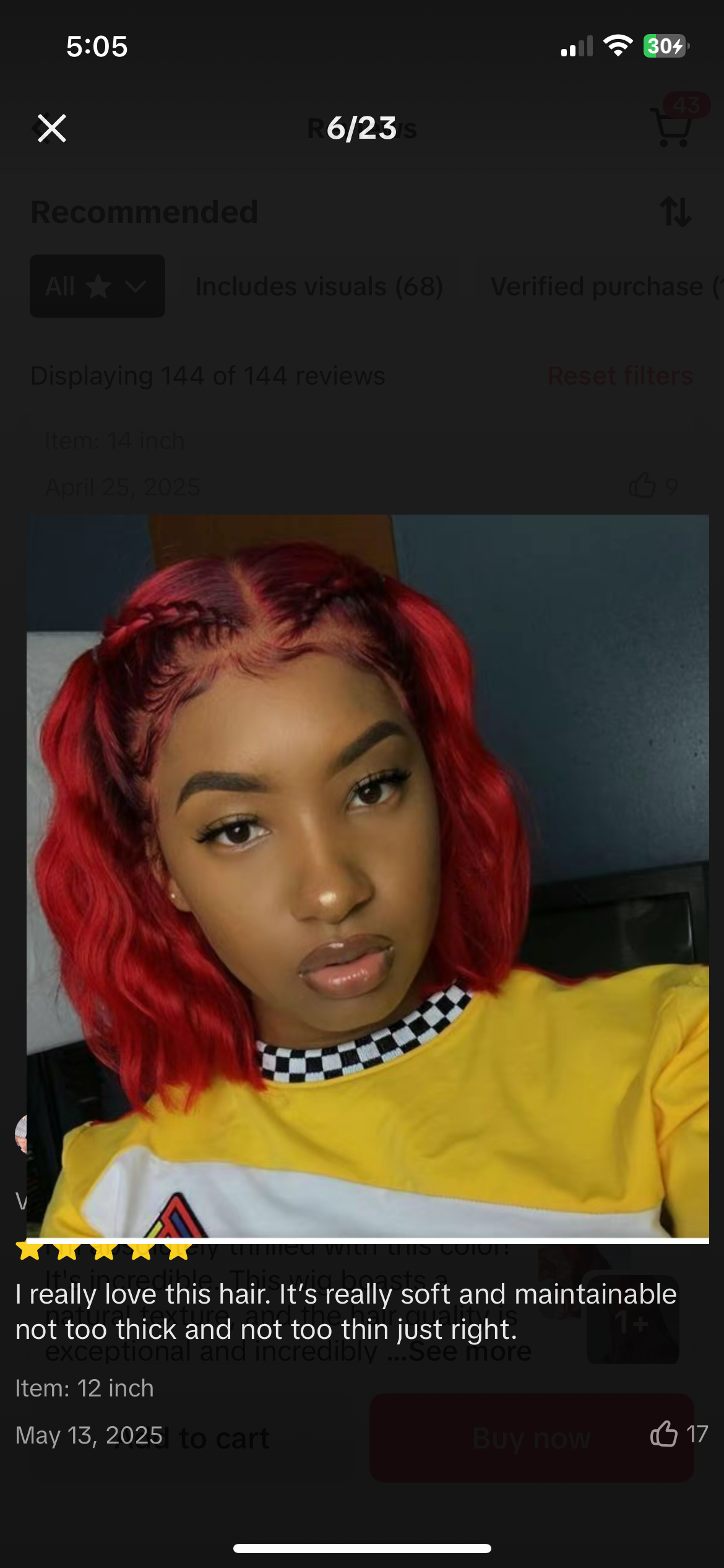 Lace front