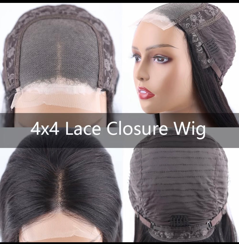 Lace front wig