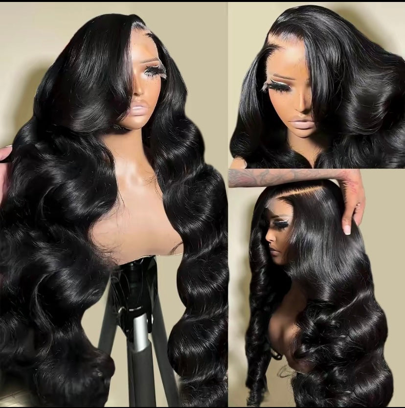 Lace front wig